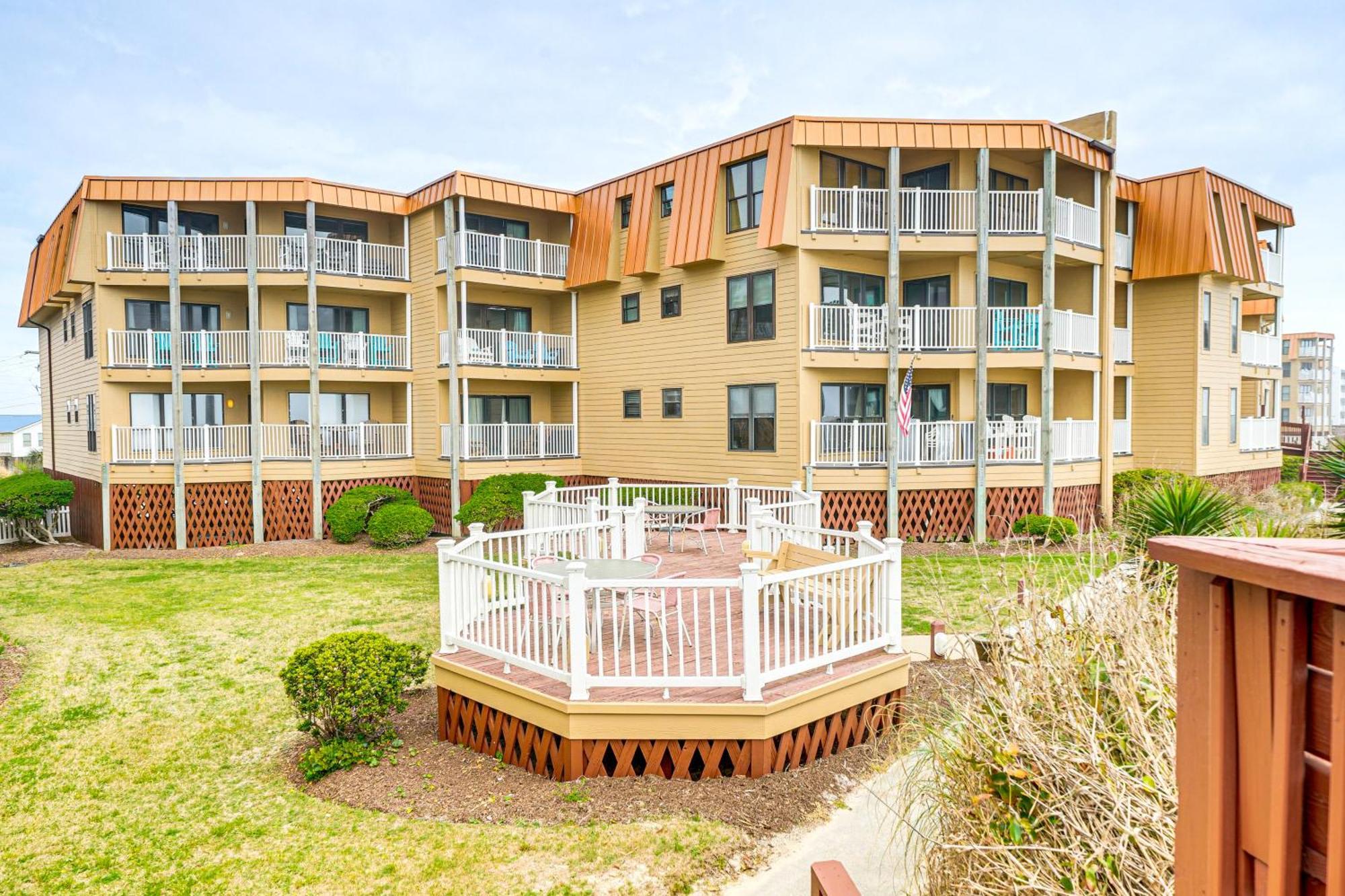 Airy Oceanfront Condo Beach Views And Pool Access! North Topsail Beach Exterior foto
